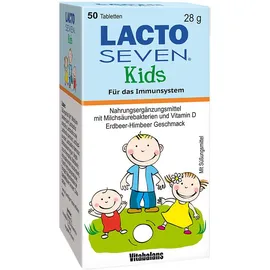 LACTO SEVEN Kids Erdbeer-Himbeer Geschmack