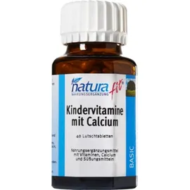 NATURAFIT Kindervitamine m.Calcium Lutschtabletten