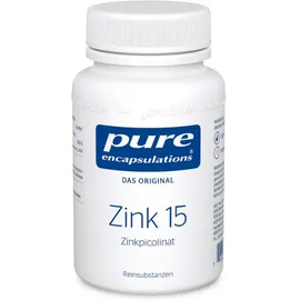 Pure Encapsulations Zink 15 Zinkpicolinat Kapseln
