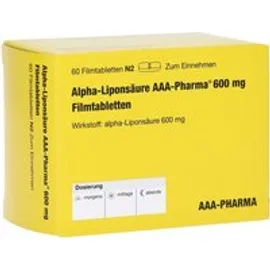 Alpha-Liponsäure AAA-Pharma 600mg