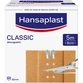 Hansaplast CLASSIC Atmungsaktiv 8cm x 5m
