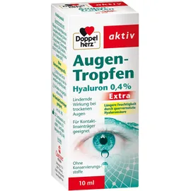 Doppelherz Augen-Tropfen Hyaluron 0,4% Extra