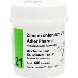 Zincum chloratum D12 Adler Pharma Nr.21, Tablette