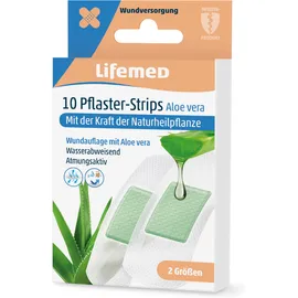 Lifemed 10 pflaster - Strips Aloe vera