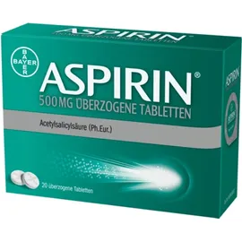 ASPIRIN 500MG ÜBERZOGENE TABLETTEN