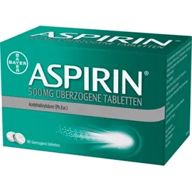 ASPIRIN 500MG ÜBERZOGENE TABLETTEN