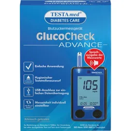 TESTAmed  GlucoCheck ADVANCE