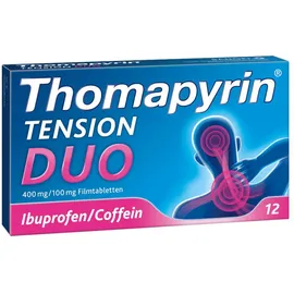 Thomapyrin TENSION DUO bei Kopfschmerzen