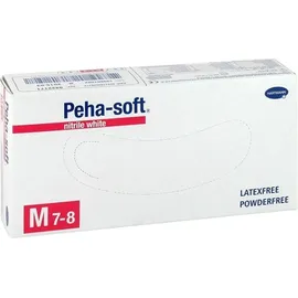 PEHA-SOFT nitrile white Untersuchungs- und Schutzhandschuhe unsteril puderfrei M