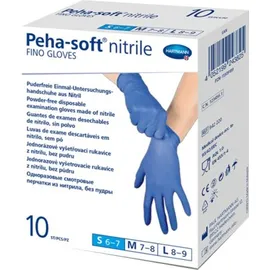 Peha-soft nitrile Puderfreie Einmal-Untersuchungshandschuhe aus Nitril