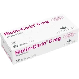 BIOTIN-CARIN 5 mg Tabletten