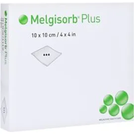 MELGISORB Plus Alginat Verband 10x10 cm steril