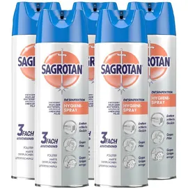 SAGROTAN Hygiene-Spray 5er Set