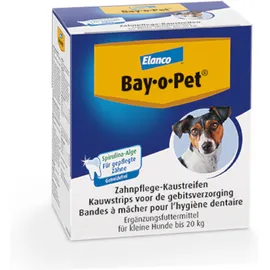 BAY O PET Zahnpflege Kaustreifen Spearmint für kleine Hunde