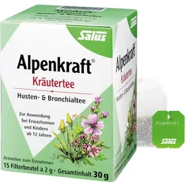 ALPENKRAFT Husten- und Bronchialtee Salus Fbtl.