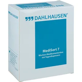 MEDIKAMENTEN BOX MediSort 7 f.1 Woche weiß