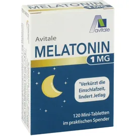 MELATONIN 1MG Mini Tabletten Spender