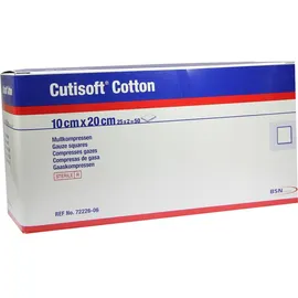 CUTISOFT Cotton Kompr.10x20 cm ster.8fach