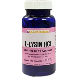 LYSIN HCl 500 mg GPH Kapseln