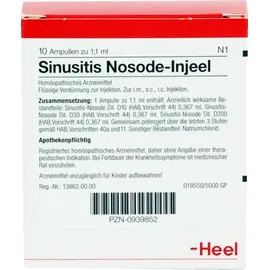 SINUSITIS Nosode Injeel Ampullen