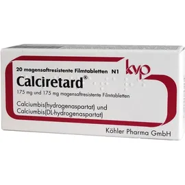 CALCIRETARD magensaftresistente Tabletten