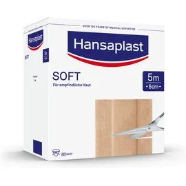 Hansaplast SOFT Pflaster 6 cm x 5m