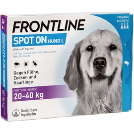 FRONTLINE SPOT ON Hund 3 St 40 kg