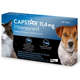 CAPSTAR 11,4 mg Tabletten für Katzen für kleine Hunde