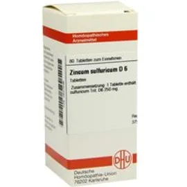 Zincum Sulfuricum D 6 Tabletten 80 St