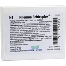 Rheuma Echtroplex Injektionslösung 10 ml