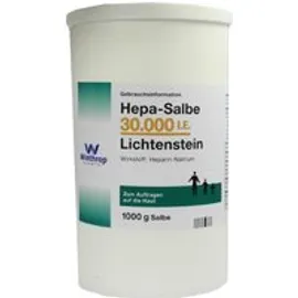 HEPA Salbe 30.000 I.E. Lichtenstein 1000 g