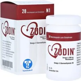 Zodin Omega-3 1.000 mg Weichkapseln 28 St