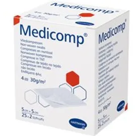 Medicomp Vlieskomp.steril 5x5 cm 4lagig 50 St