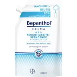 Bepanthol DERMA Feuchtigkeitsspendende Körperlotion, 400ml Nachfüllbeutel 400 ml