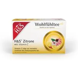 H&S Zitrone mit Vitamin C Filterbeutel 50 g
