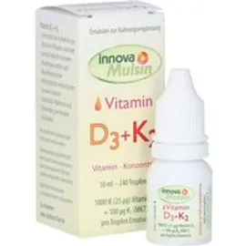 Innova Mulsin Vitamin D3+K2 Emulsion 10 ml