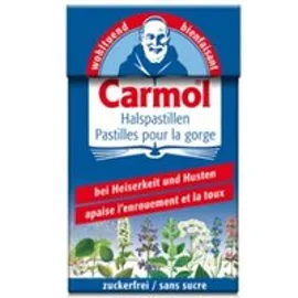 Carmol Halspastillen 45 g