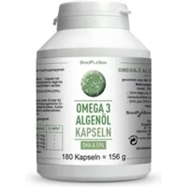 Omega-3 Algenöl Dha+epa Kapseln 180 St