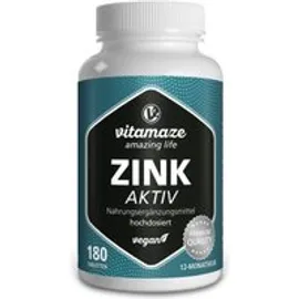 ZINK AKTIV 25 mg vegan 180 St