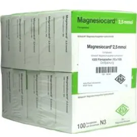 Magnesiocard 2,5 mmol Filmtabletten 1000 St