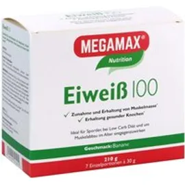 MEGAMAX Eiweiss 100  BANANE 210 g
