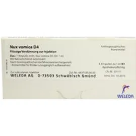 NUX Vomica D 4 Ampullen 8 ml