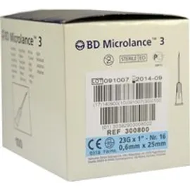 BD Microlance Kanüle 23 G 1 0,6x25 mm 100 St