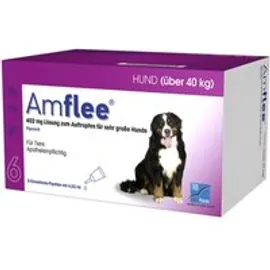 Amflee 402 mg Spot-on Lsg.f.sehr gr.Hunde 40-60kg 6 St