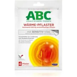 Hansaplast med ABC Wärme-Pflaster mit Sensitiv-Vlies 4 St