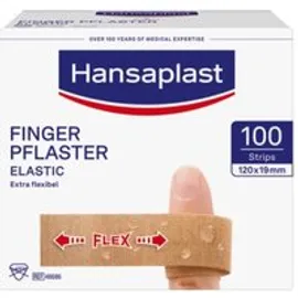 Hansaplast Elastic Fingerstrips, 100 Pflaster, 120 mm 100 St