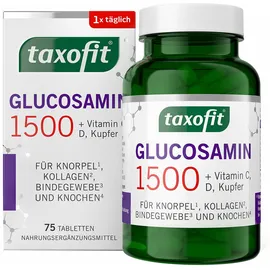taxofit® Glucosamin 1500 + Vitamin C, D + Kupfer
