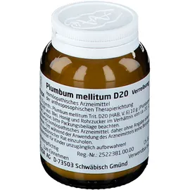 Plumbum Mellitum D20 Trituration