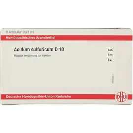 DHU Acidum Sulfuricum D10