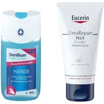 Sterillium® Protect & Care Händedesinfektion + Eucerin UreaRepair Plus Handcreme 5 % Set